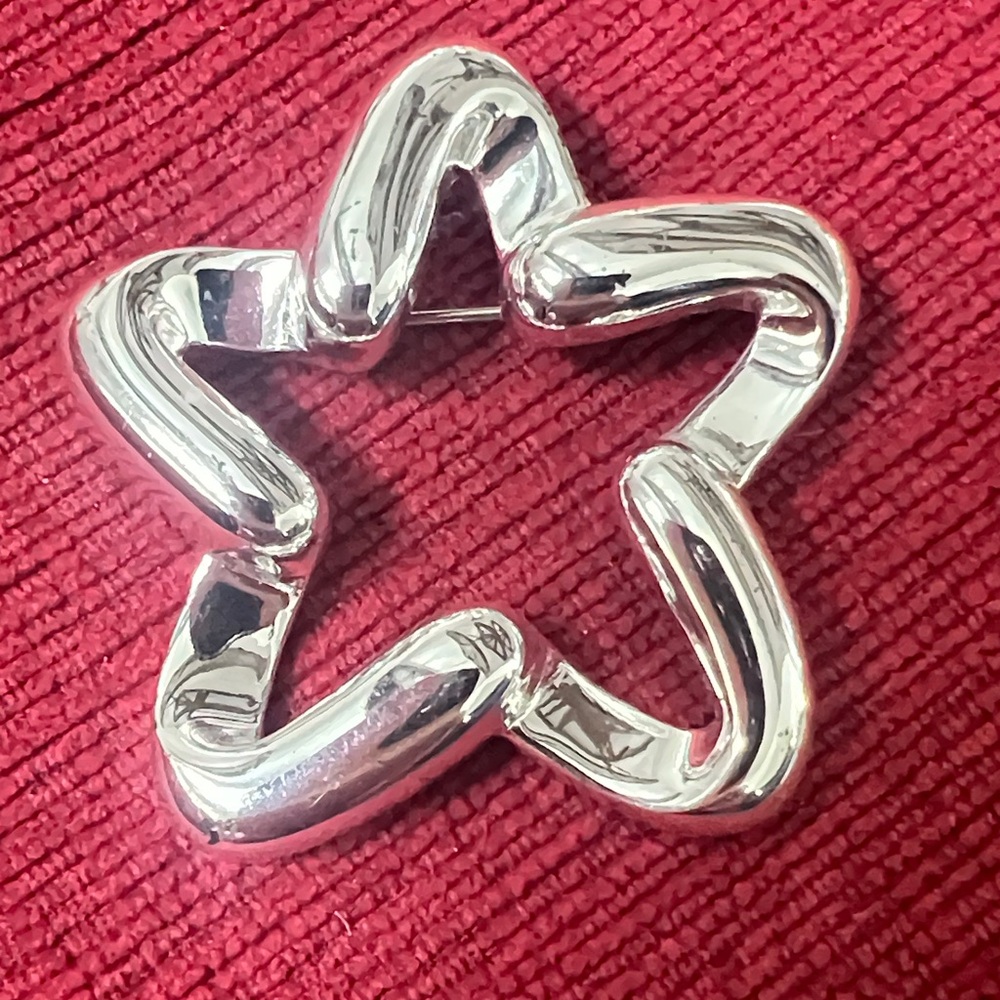 Napier Silver Star Brooch